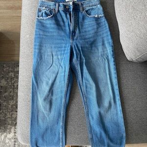 Abercrombie brand new ankle straight jeans